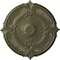 Ekena Millwork Attica Acanthus Leaf Ceiling Medallion (Canopies up to 3 1/4"), 30 1/8"OD x 1 1/2"P, Painted Turtle CM30ATPTF - alternate 1